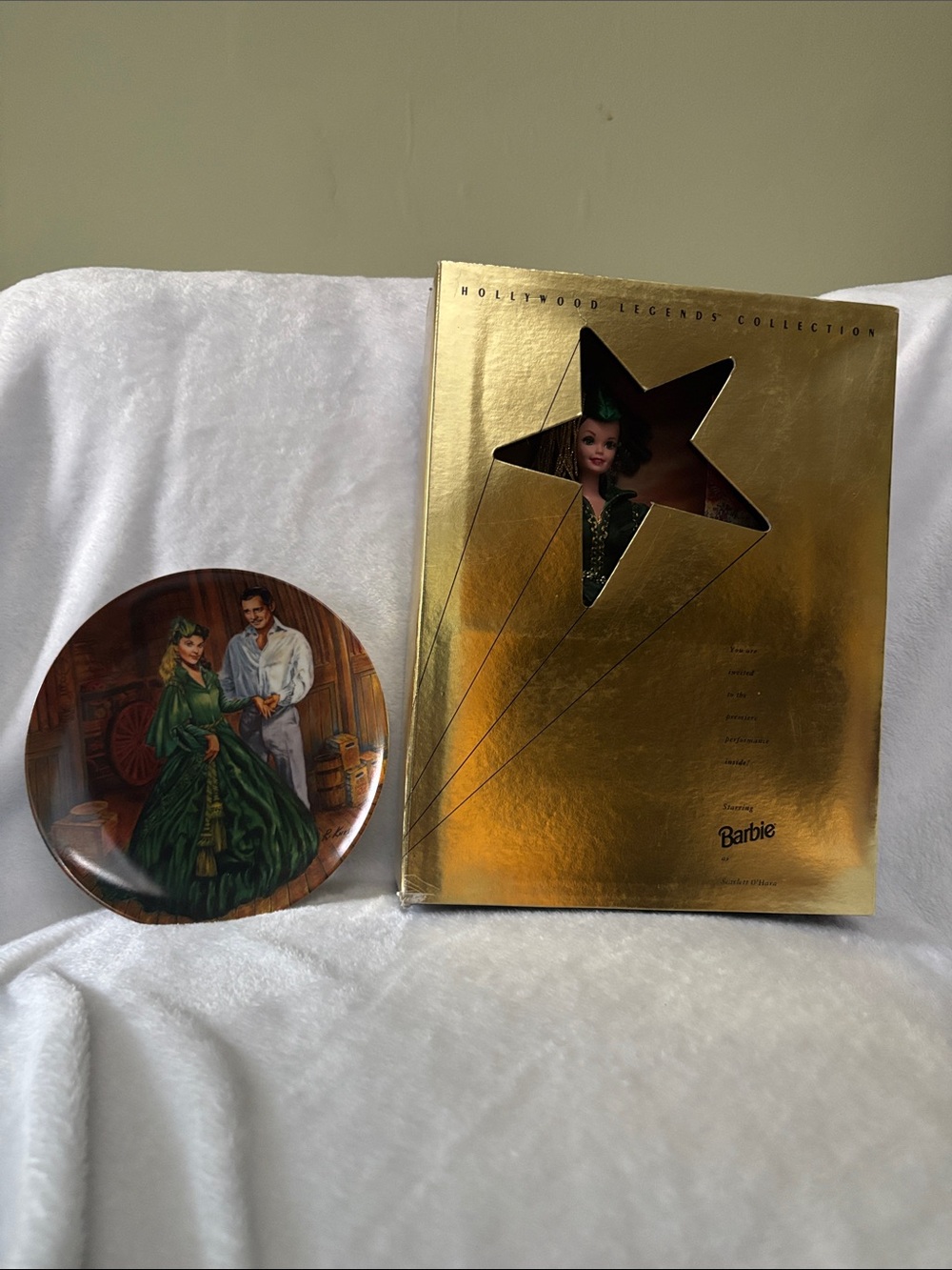 Barbie Scarlett O’Hara with Knowles Plate